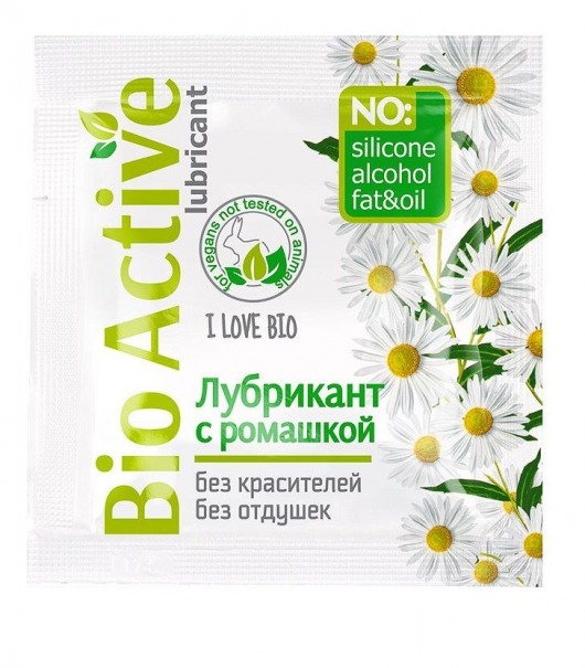 Пробник лубриканта на водной основе Bio Active - 3 гр. - Биоритм - купить с доставкой в Миассе