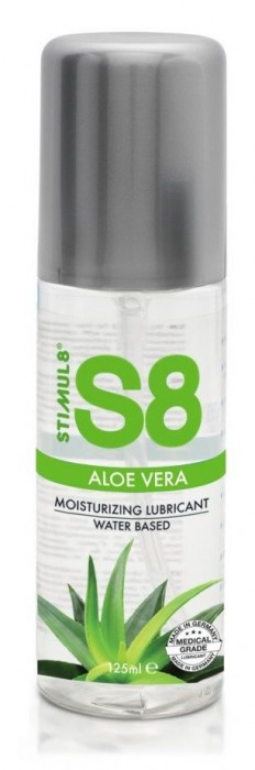Лубрикант на водной основе S8 Aloe Vera Lube - 125 мл. - Stimul8 - купить с доставкой в Миассе