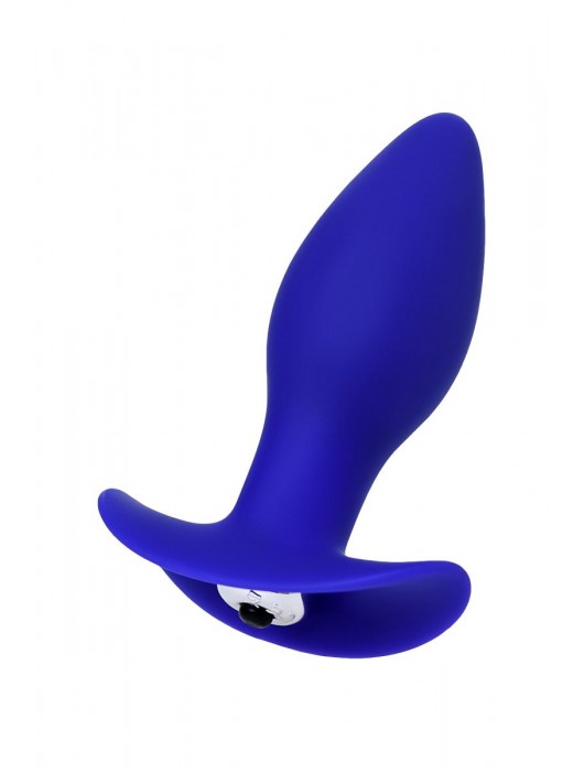 Синяя анальная вибровтулка Fancy - 10,7 см. - ToyFa
