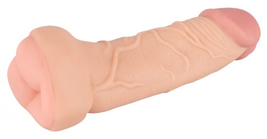 Телесная насадка-мастурбатор 2-in-1 Extension Masturbator - 21 см. - Orion - в Миассе купить с доставкой