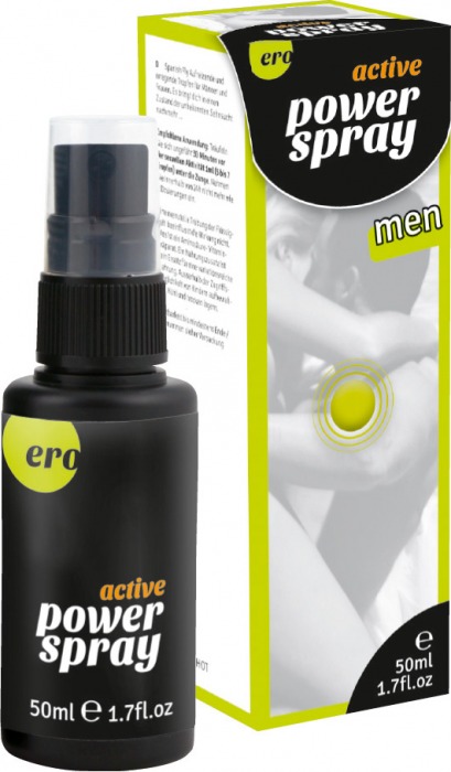Стимулирующий спрей для мужчин Active Power Spray - 50 мл. - Ero - купить с доставкой в Миассе