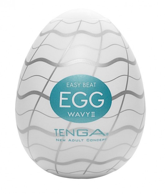 Мастурбатор-яйцо EGG Wavy II - Tenga - в Миассе купить с доставкой
