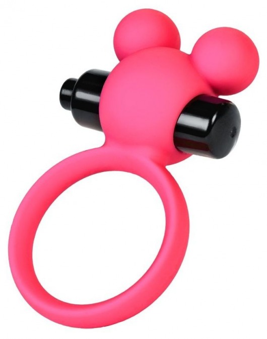 Розовое виброкольцо на пенис A-Toys - A-toys - в Миассе купить с доставкой