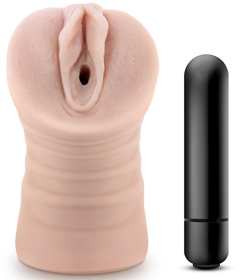 Телесный мастурбатор-вагина Rain - Blush Novelties - в Миассе купить с доставкой