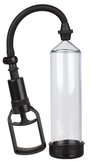 Прозрачная вакуумная помпа TRIGGER HANDLE PENIS PUMP - Dream Toys - в Миассе купить с доставкой