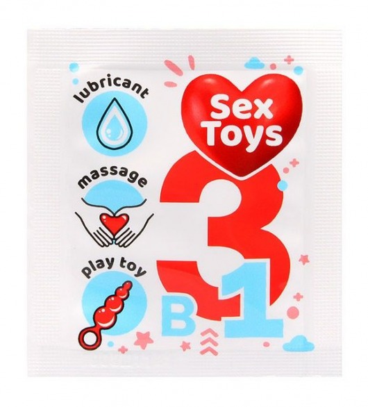 Гель-лубрикант на водной основе Sex Toys - 4 гр. - Биоритм - купить с доставкой в Миассе