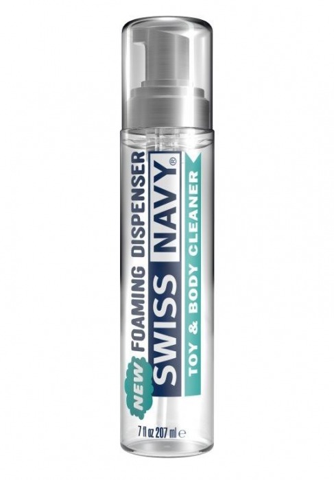 Очищающая пенка для игрушек и тела Swiss Navy Toy   Body Cleaner Foamer - 207 мл. - Swiss navy - купить с доставкой в Миассе