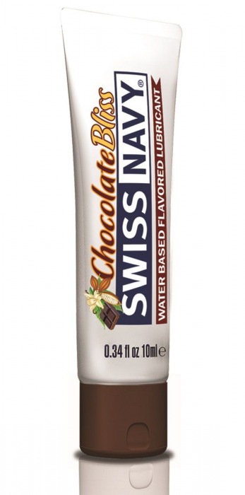 Лубрикант с ароматом шоколада Swiss Navy Chocolate Bliss Lube - 10 мл. - Swiss navy - купить с доставкой в Миассе