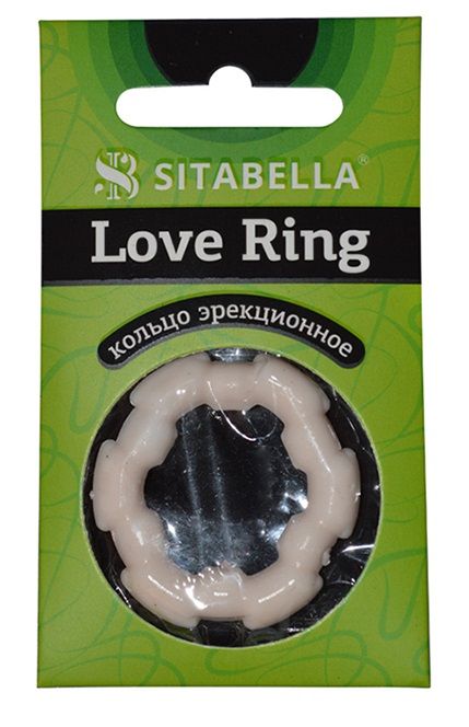 Фигурное эрекционное кольцо из киберкожи - Sitabella - в Миассе купить с доставкой