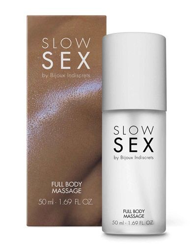Массажный гель Slow Sex Full Body Massage - 50 мл. - Bijoux Indiscrets - купить с доставкой в Миассе