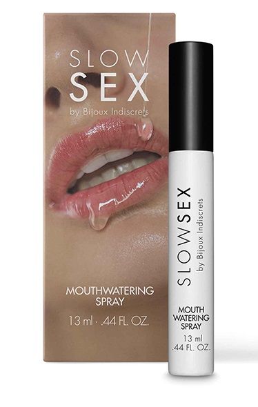 Спрей для усиления слюноотделения Slow Sex Mouthwatering Spray - 13 мл. - Bijoux Indiscrets - купить с доставкой в Миассе