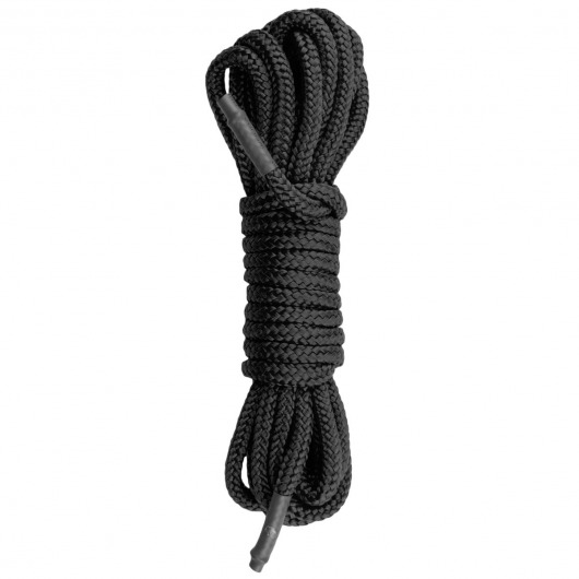 Черная веревка для бондажа Easytoys Bondage Rope - 5 м. - Easy toys - купить с доставкой в Миассе