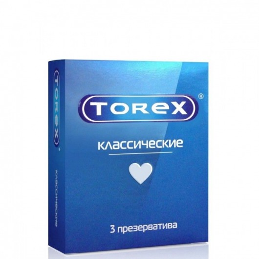 Гладкие презервативы Torex  Классические  - 3 шт. - Torex - купить с доставкой в Миассе