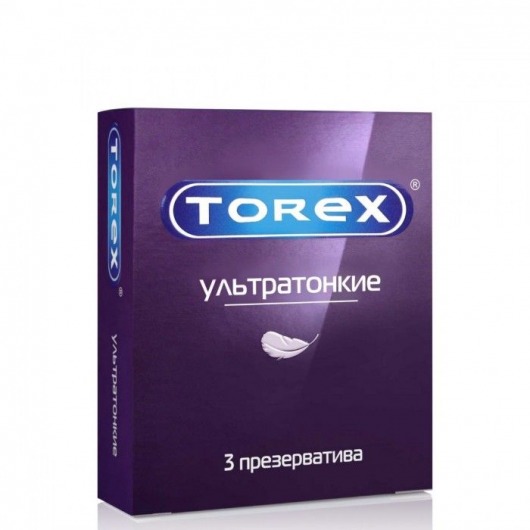 Презервативы Torex  Ультратонкие  - 3 шт. - Torex - купить с доставкой в Миассе