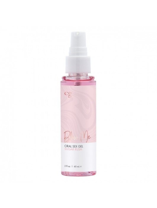 Гель для орального секса Sugar Rush с ароматом сладкой ваты - 60 мл. - CG - купить с доставкой в Миассе