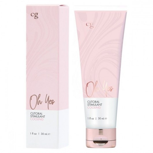 Стимулирующий крем для клитора с эффектом охлаждения Oh Yes - 30 мл. - CG - купить с доставкой в Миассе