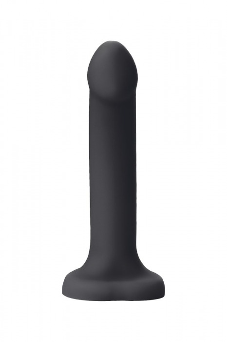 Черный фаллос с имитацией эякуляции Silicon Cum Dildo L - 19,6 см. - Strap-on-me - купить с доставкой в Миассе