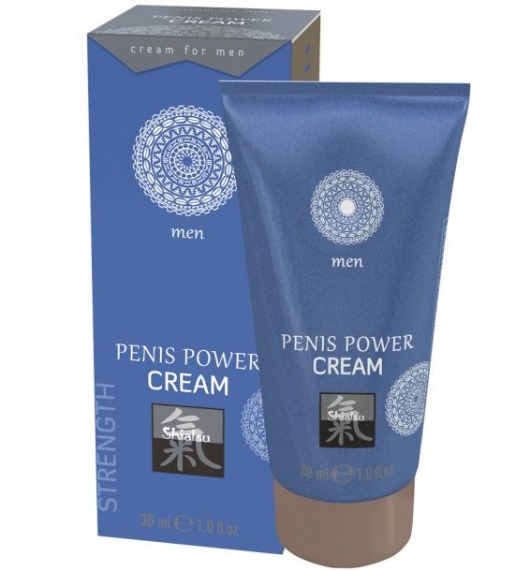 Возбуждающий крем для мужчин Penis Power Cream - 30 мл. - Shiatsu - купить с доставкой в Миассе