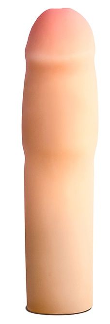 Телесная насадка-удлинитель на пенис PERFORMANCE 1.5INCH COCK XTENDER - 16 см. - Blush Novelties - в Миассе купить с доставкой