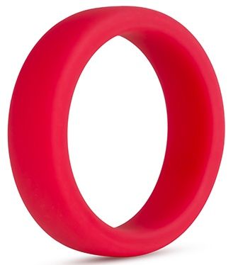 Красное эрекционное кольцо Silicone Go Pro Cock Ring - Blush Novelties - в Миассе купить с доставкой