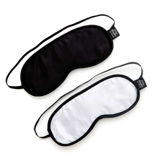 Набор из двух масок на глаза Soft Blindfold Twin Pack - Fifty Shades of Grey - купить с доставкой в Миассе