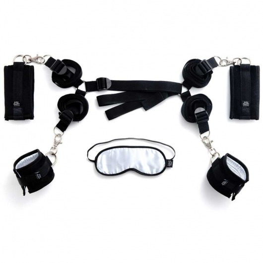 Комплект бондажа Under The Bed Restraints Kit - Fifty Shades of Grey - купить с доставкой в Миассе