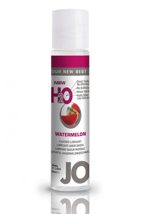 Лубрикант с ароматом арбуза JO Flavored Watermelon - 30 мл. - System JO - купить с доставкой в Миассе