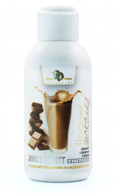 Интимный гель-смазка JUICY FRUIT с ароматом молочного шоколада - 100 мл. - БиоМед - купить с доставкой в Миассе