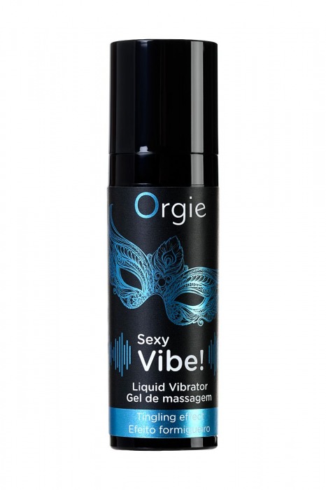 Гель для массажа ORGIE Sexy Vibe Liquid Vibrator с эффектом вибрации - 15 мл. - ORGIE - купить с доставкой в Миассе