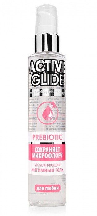 Увлажняющий интимный гель Active Glide Prebiotic - 100 гр. - Биоритм - купить с доставкой в Миассе