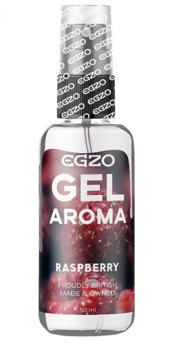 Интимный лубрикант EGZO AROMA с ароматом малины - 50 мл. - EGZO - купить с доставкой в Миассе