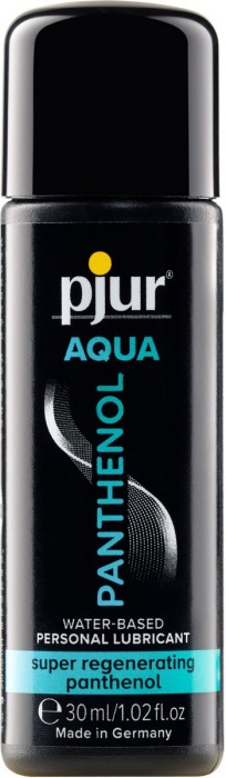 Лубрикант на водной основе с пантенолом pjur AQUA Panthenol - 30 мл. - Pjur - купить с доставкой в Миассе