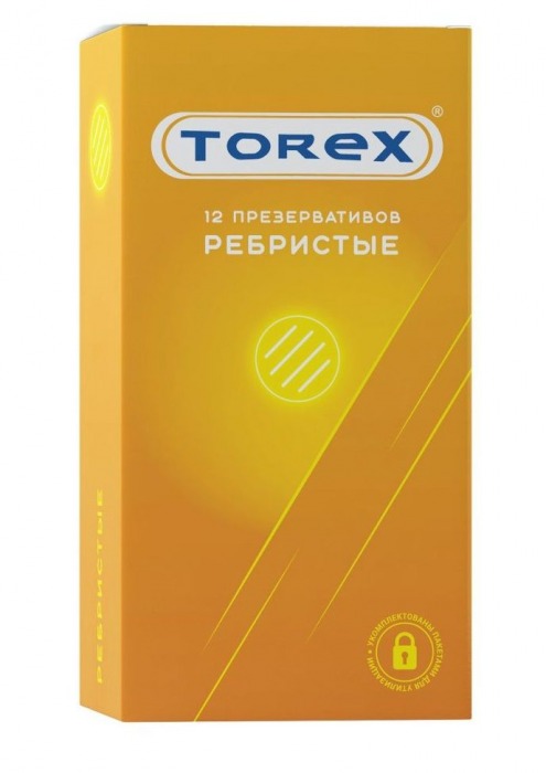 Текстурированные презервативы Torex  Ребристые  - 12 шт. - Torex - купить с доставкой в Миассе