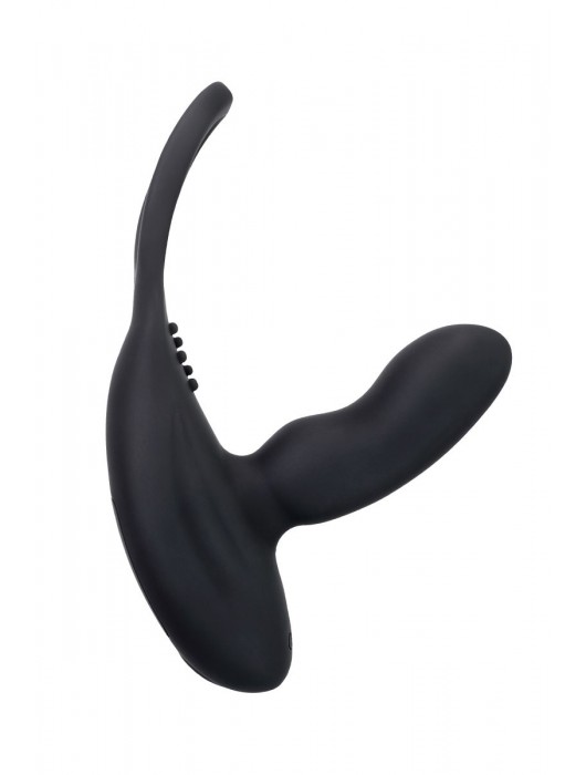 Черный стимулятор простаты Maud с вибрацией - Levett - в Миассе купить с доставкой