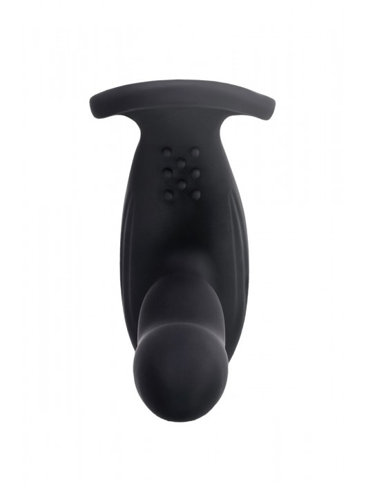 Черный стимулятор простаты Maud с вибрацией - Levett - в Миассе купить с доставкой