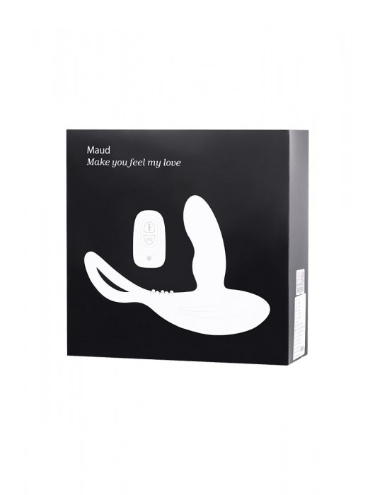 Черный стимулятор простаты Maud с вибрацией - Levett - в Миассе купить с доставкой