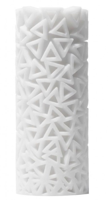 Белый 3D мастурбатор PILE - Tenga - в Миассе купить с доставкой