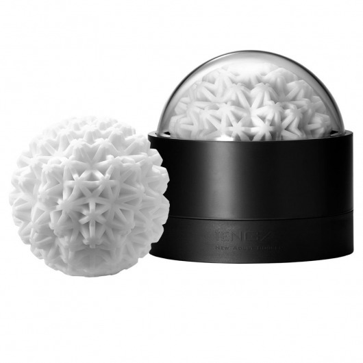 Белый мастурбатор Tenga Geo Coral - Tenga - в Миассе купить с доставкой