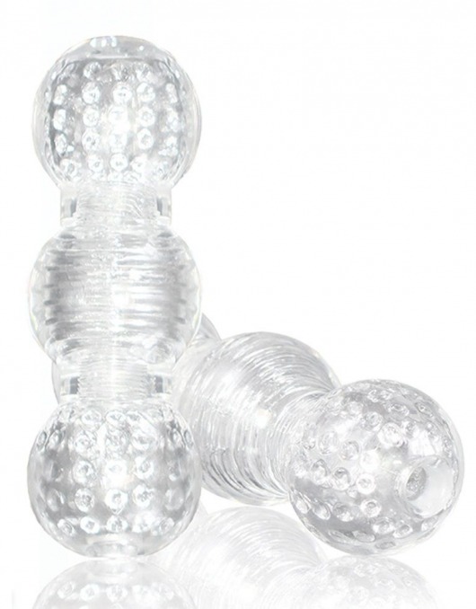Прозрачный фигурный мастурбатор Master Stroker - Blush Novelties - в Миассе купить с доставкой