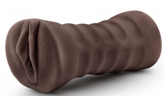 Коричневый мастурбатор-вагина Hot Chocolate Brianna - Blush Novelties - в Миассе купить с доставкой