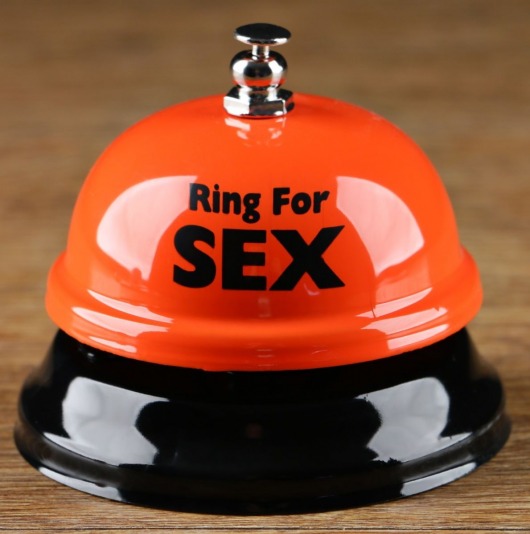 Настольный звонок RING FOR SEX - Сима-Ленд - купить с доставкой в Миассе