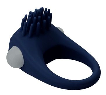 Синее эрекционное виброкольцо STIMU RING - Dream Toys - в Миассе купить с доставкой