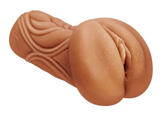 Кофейный мастурбатор-вагина Dumpling - Lola Games - в Миассе купить с доставкой