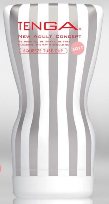 Мастурбатор TENGA Squeeze Tube Cup Soft - Tenga - в Миассе купить с доставкой