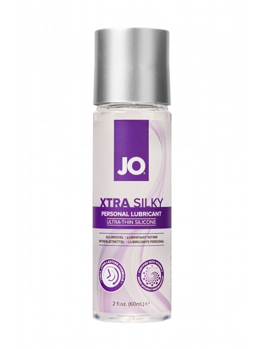 Лубрикант на силиконовой основе JO Xtra Silky - 60 мл. - System JO - купить с доставкой в Миассе
