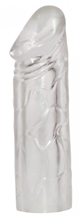 Удлиняющая насадка на пенис Mega Dick Sleeve Transparent - Orion - в Миассе купить с доставкой