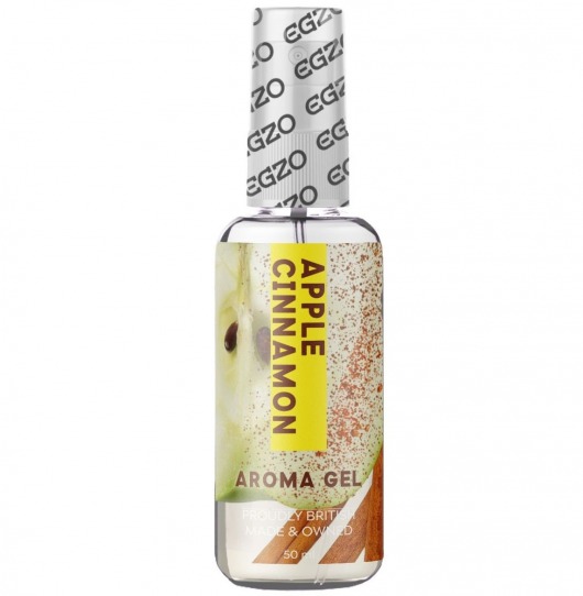Интимный лубрикант EGZO AROMA с ароматом яблока и корицы - 50 мл. - EGZO - купить с доставкой в Миассе