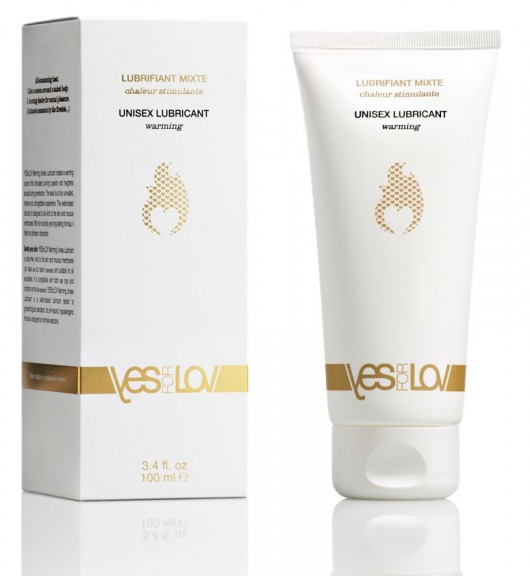 Лубрикант на водной основе с согревающим эффектом Warming Unisex Lubricant - 100 мл. - YESforLOV - купить с доставкой в Миассе