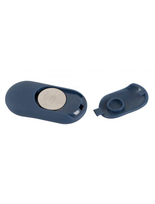 Синий вибростимулятор простаты с кольцом - 14,5 см. - Orion - в Миассе купить с доставкой