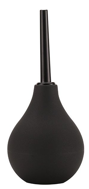 Черный анальный душ ANAL DOUCHE с прямым наконечником - Dream Toys - купить с доставкой в Миассе
